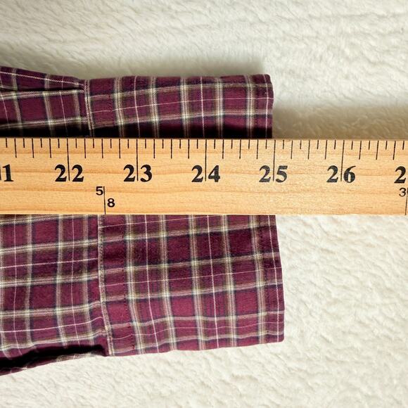 Saddlebred Easy Care XLT L/S Plaid Casual Button-Down Office Casual Heritage - Picture 6 of 6